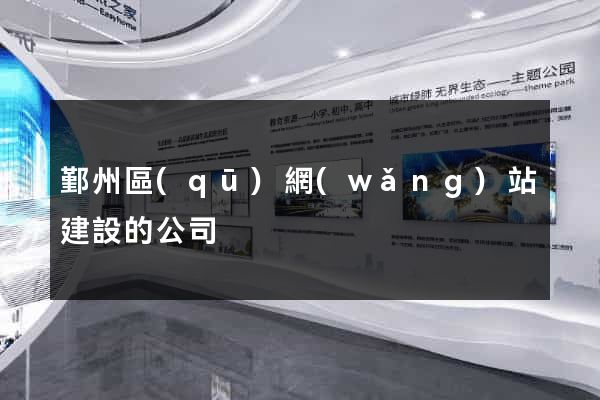鄞州區(qū)網(wǎng)站建設的公司
