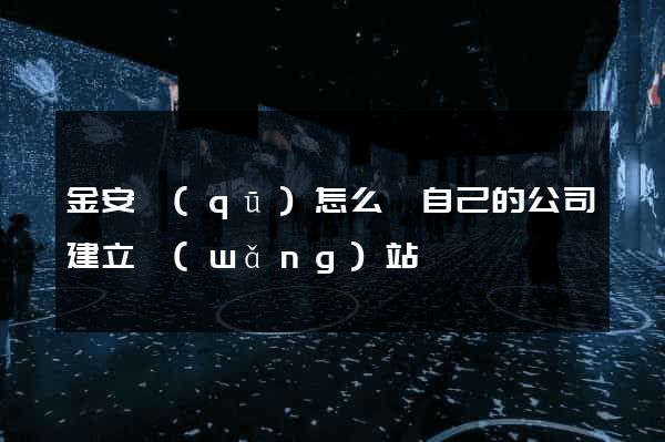 金安區(qū)怎么給自己的公司建立網(wǎng)站