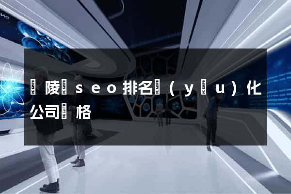 銅陵縣seo排名優(yōu)化公司價格
