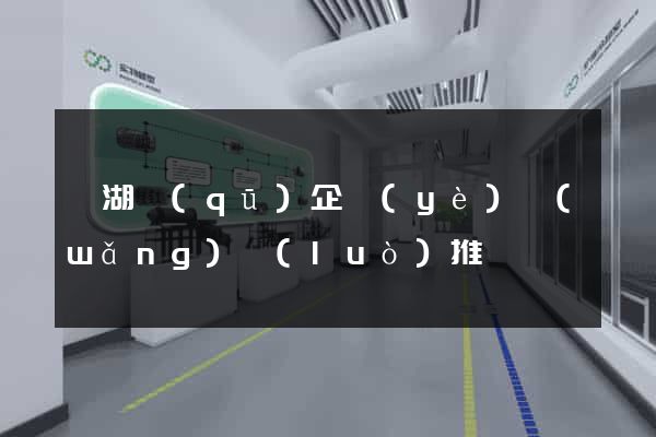 鏡湖區(qū)企業(yè)網(wǎng)絡(luò)推廣