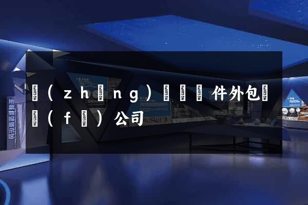 長(zhǎng)豐縣軟件外包開發(fā)公司