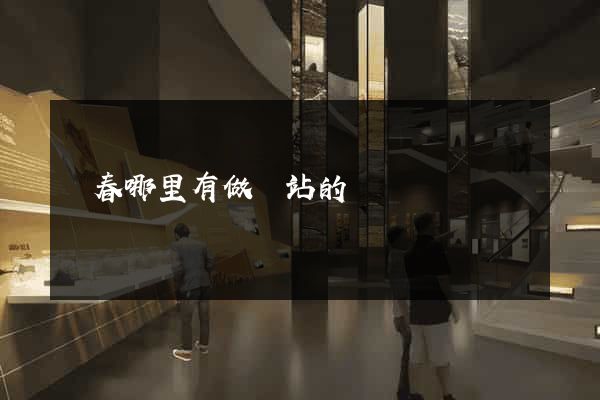 長春哪里有做網站的