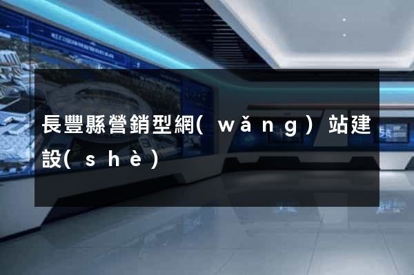 長豐縣營銷型網(wǎng)站建設(shè)