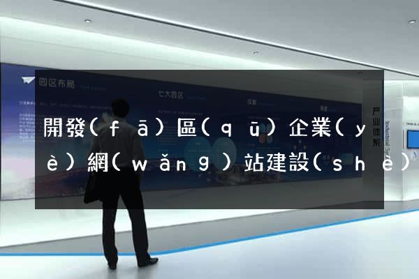 開發(fā)區(qū)企業(yè)網(wǎng)站建設(shè)