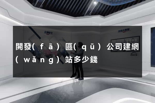 開發(fā)區(qū)公司建網(wǎng)站多少錢