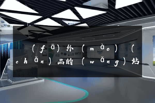 開發(fā)外貿(mào)產(chǎn)品的網(wǎng)站