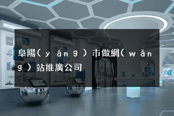阜陽(yáng)市做網(wǎng)站推廣公司