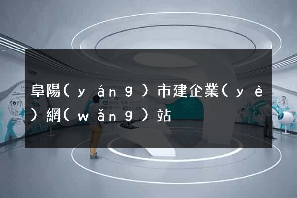 阜陽(yáng)市建企業(yè)網(wǎng)站