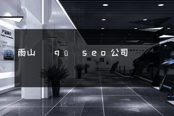 雨山區(qū)seo公司