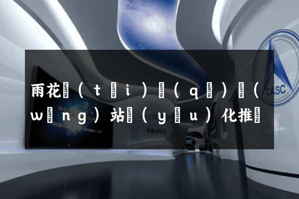雨花臺(tái)區(qū)網(wǎng)站優(yōu)化推廣