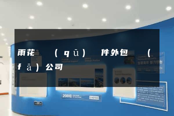 雨花臺區(qū)軟件外包開發(fā)公司