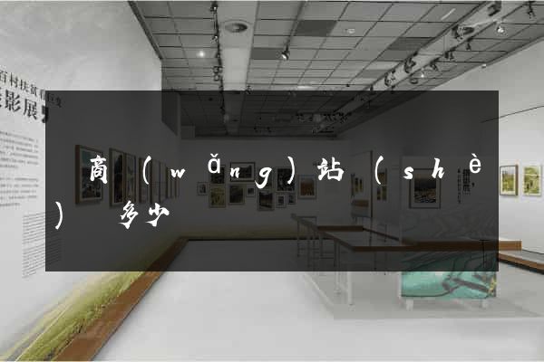 電商網(wǎng)站設(shè)計多少錢