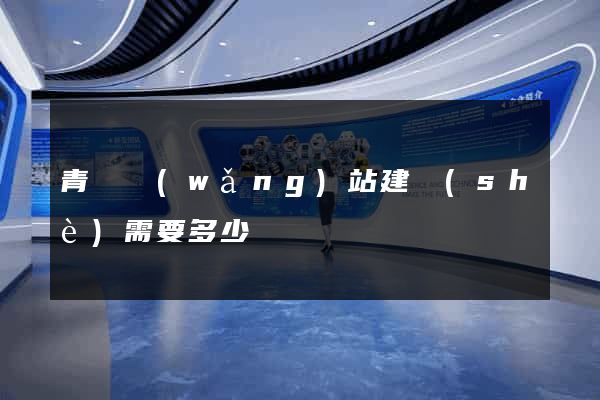 青島網(wǎng)站建設(shè)需要多少錢