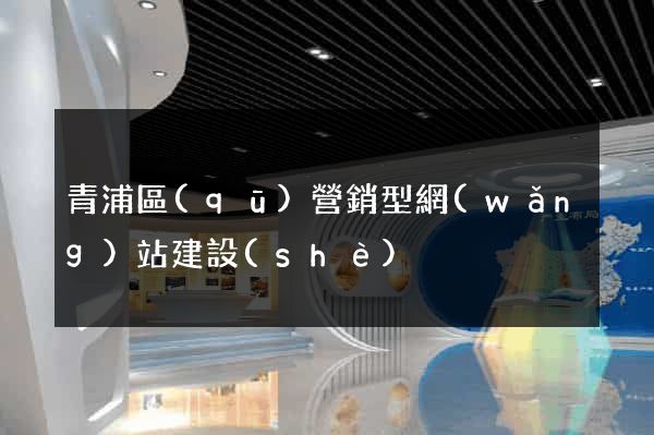 青浦區(qū)營銷型網(wǎng)站建設(shè)