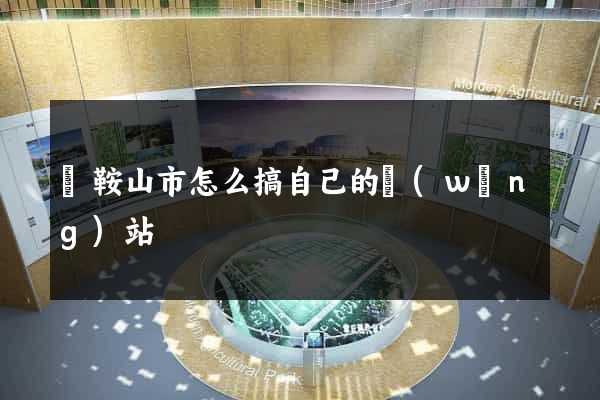 馬鞍山市怎么搞自己的網(wǎng)站