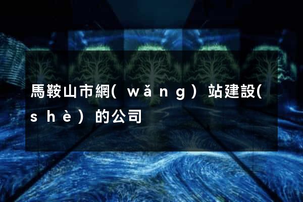 馬鞍山市網(wǎng)站建設(shè)的公司