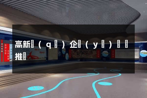 高新區(qū)企業(yè)網絡推廣