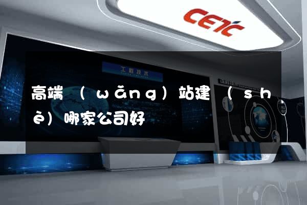 高端網(wǎng)站建設(shè)哪家公司好