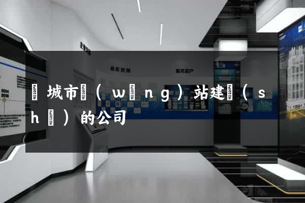 鹽城市網(wǎng)站建設(shè)的公司