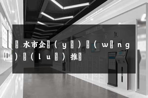 麗水市企業(yè)網(wǎng)絡(luò)推廣