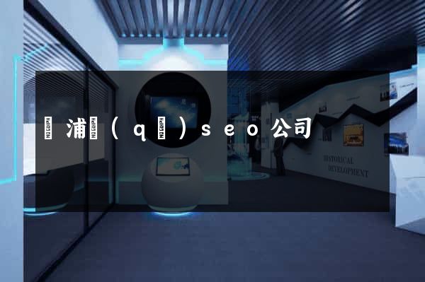 黃浦區(qū)seo公司