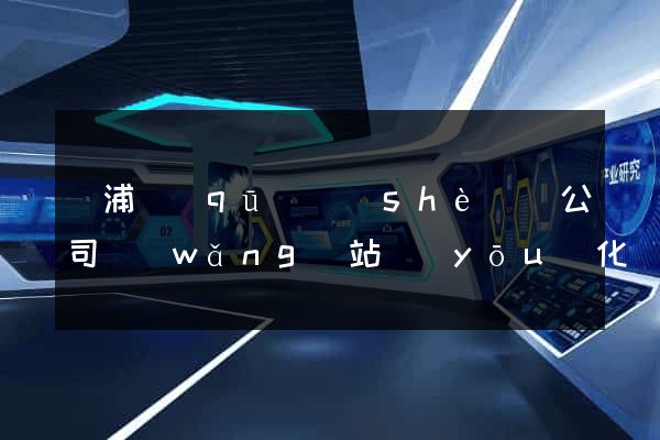 黃浦區(qū)設(shè)計公司網(wǎng)站優(yōu)化